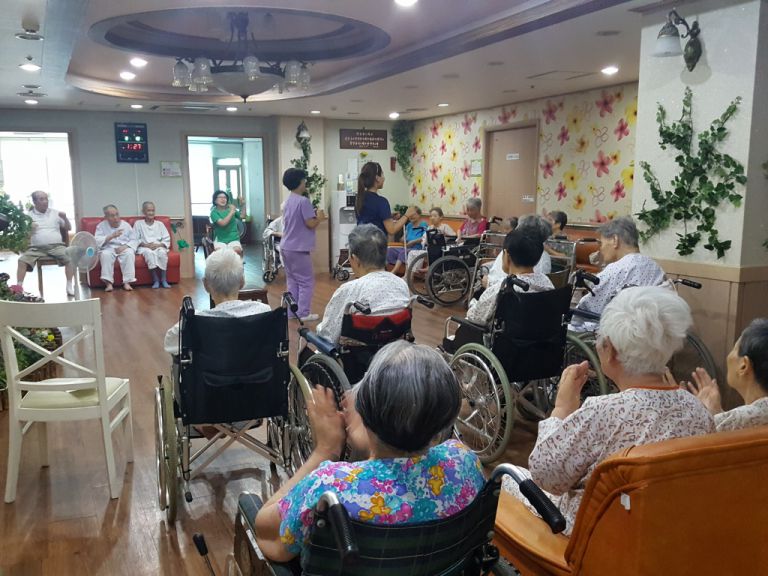 8월18일 체조교실