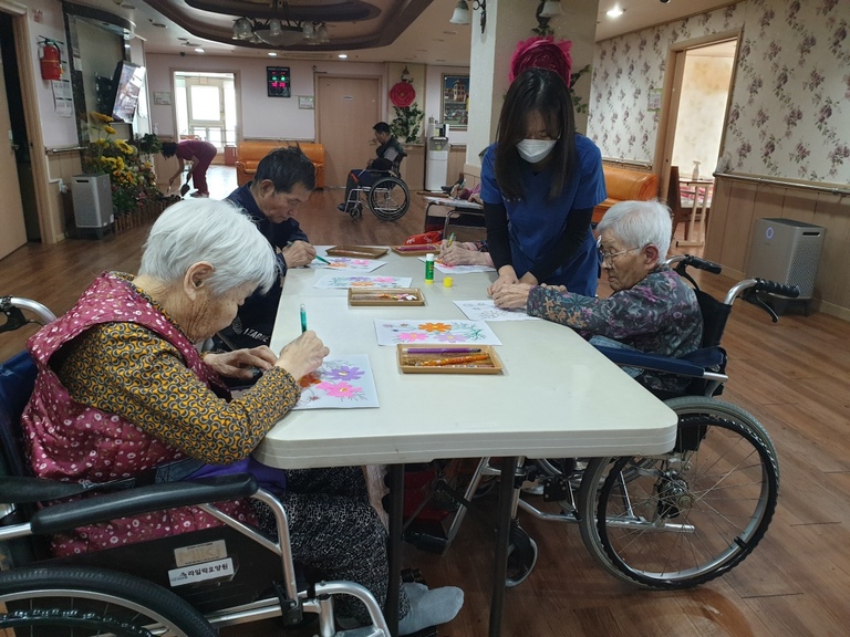 11월18일 코스모스 만들기