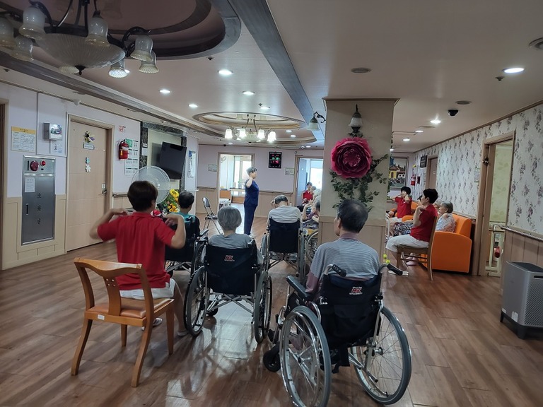 8월20일 체조교실(신체기능)