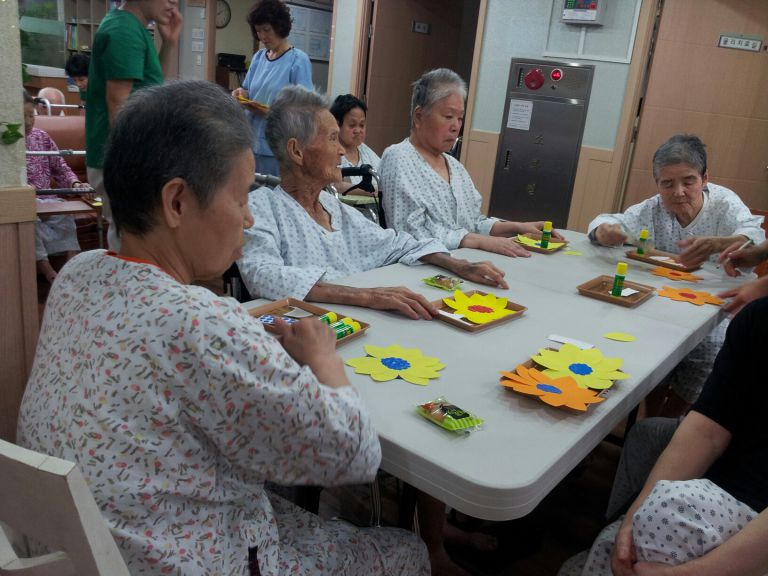 8월19일 해바라기 만들기