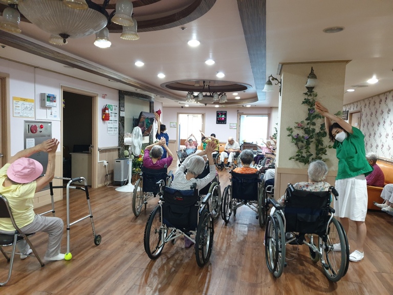 7월20일 체조교실