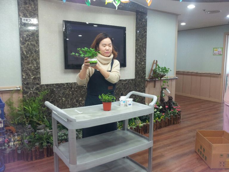 1월22일 화분만들기