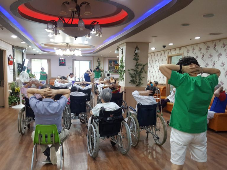 7월17일 체조교실