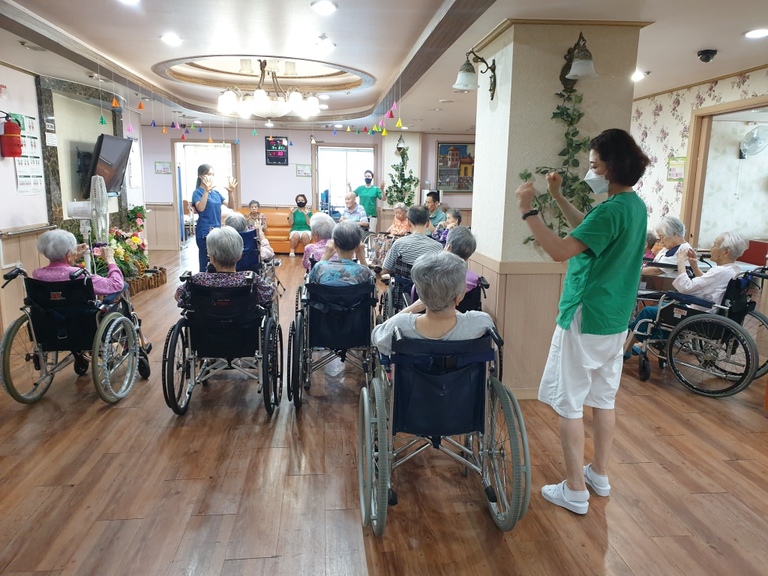 7월21일 체조교실