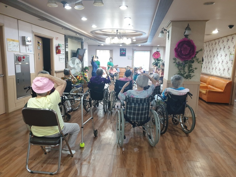 8월17일 체조교실