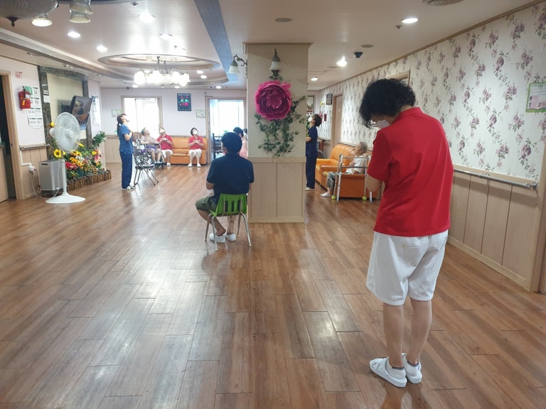 8월 22일 체조교실