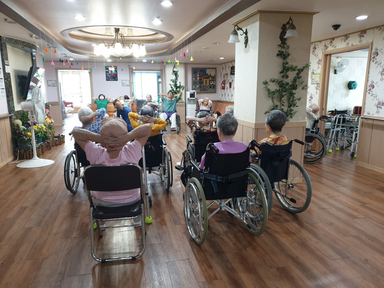 6월23일 체조교실