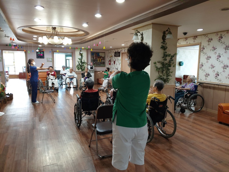 6월9일 체조교실