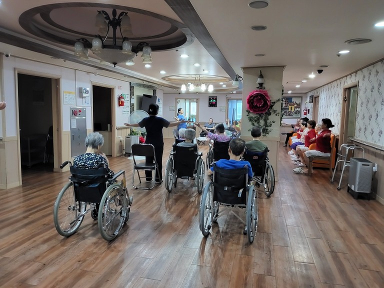 6월25일 체조교실(신체기능)