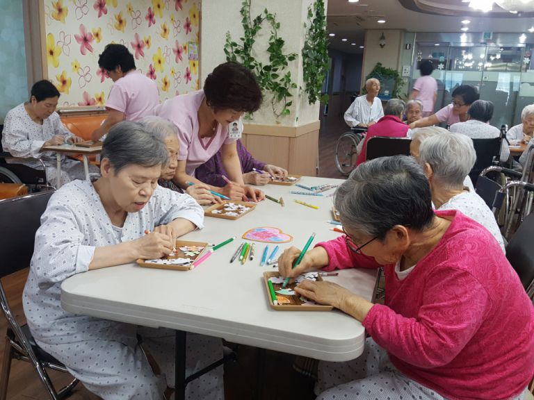 4월21일 하트퍼즐꾸미기