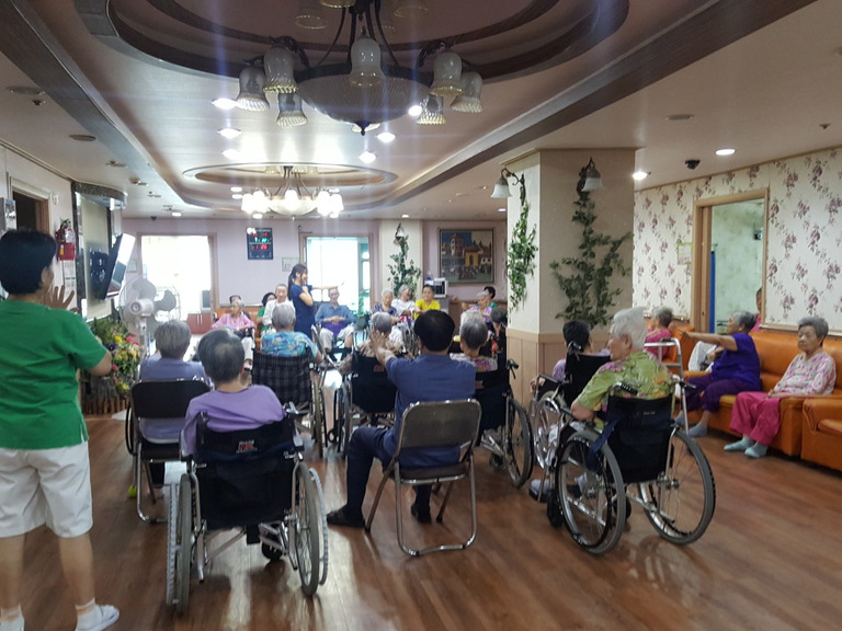 7월22일 체조교실