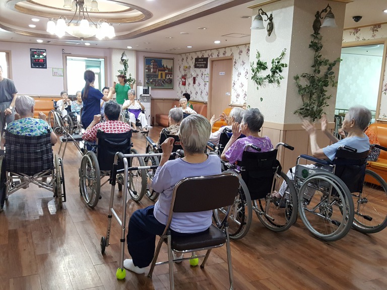 8월20일 체조교실