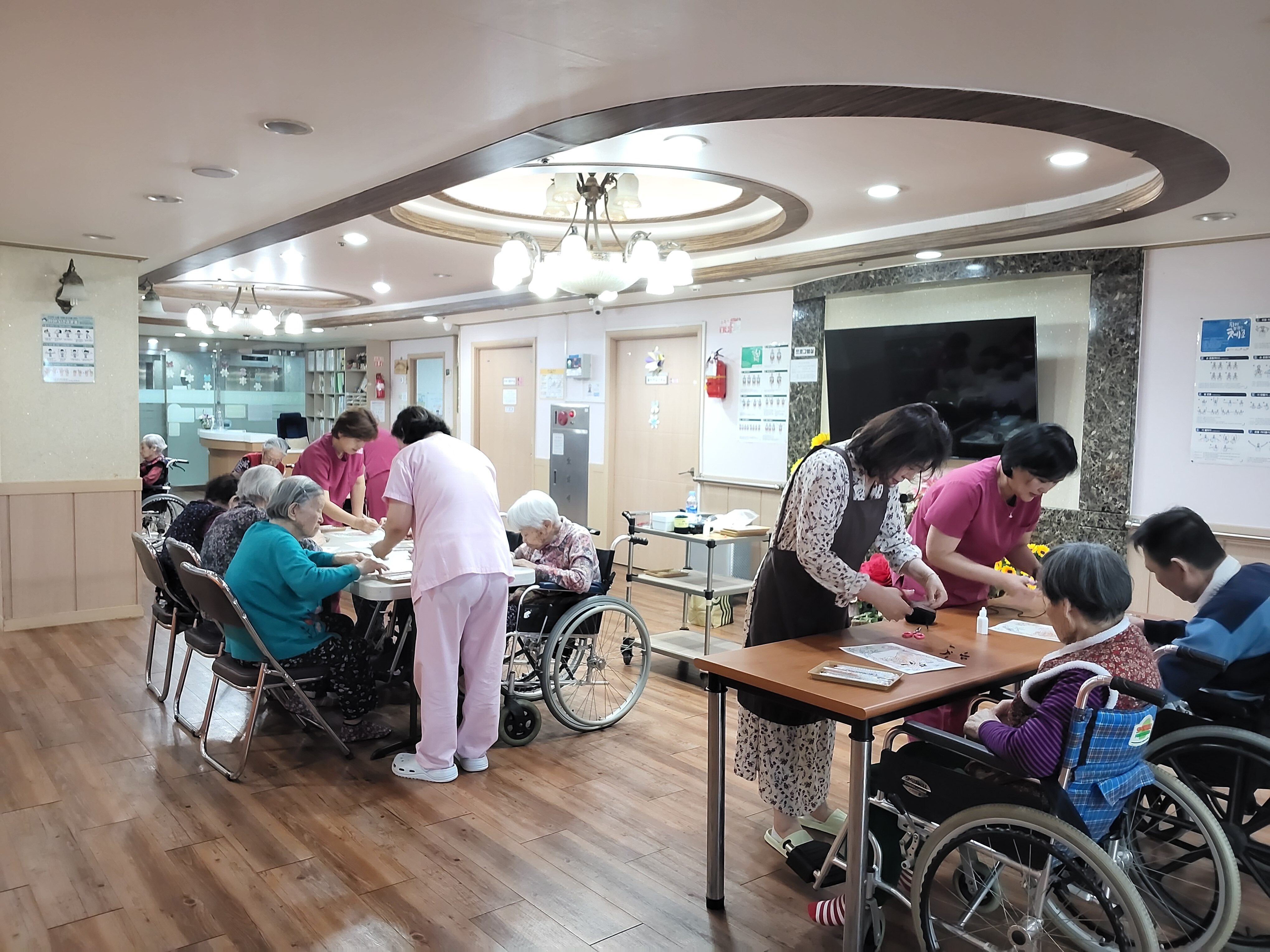 4월14일 호작도 만들기(인지기능)